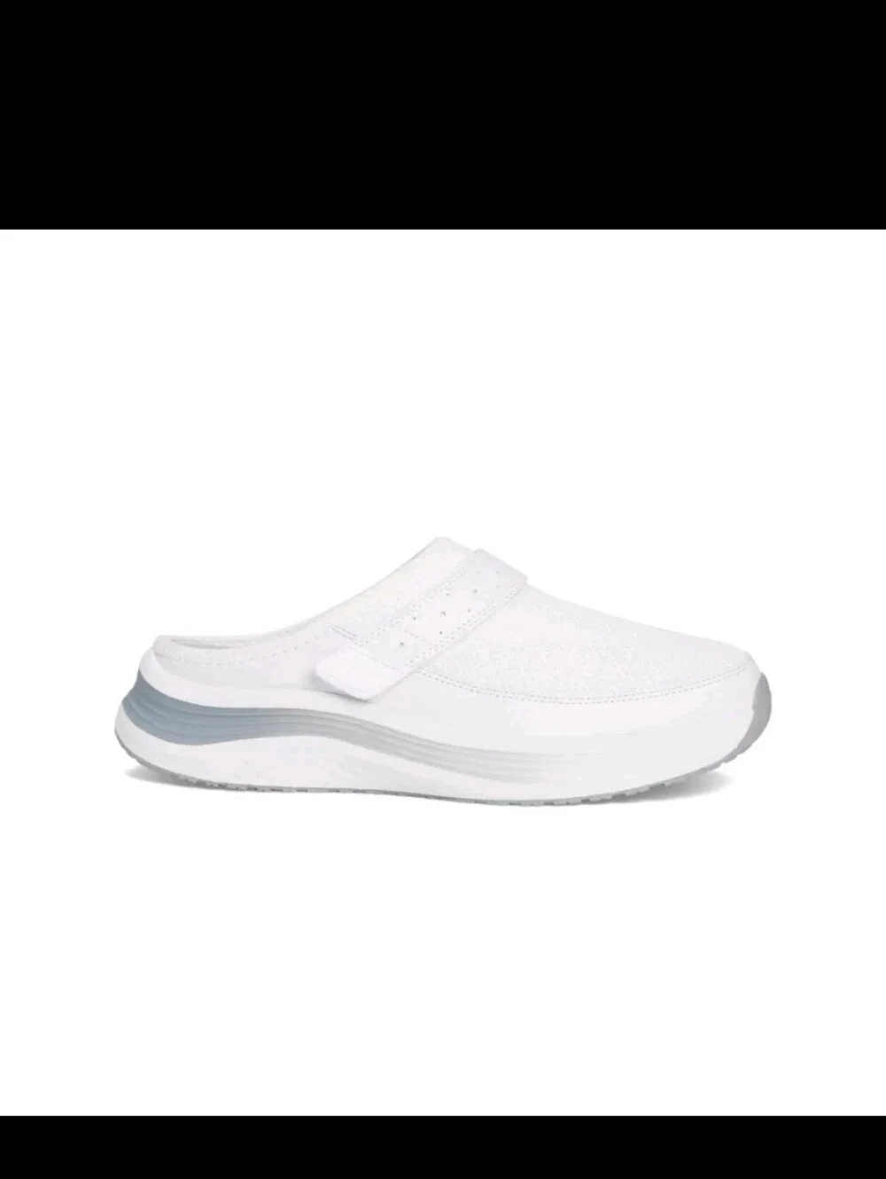 Orthofeet Iris Women's Orthopedic Clog White Slip On Comfort Shoes